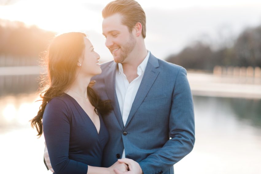 Washington D.C. National Monuments engagement photo