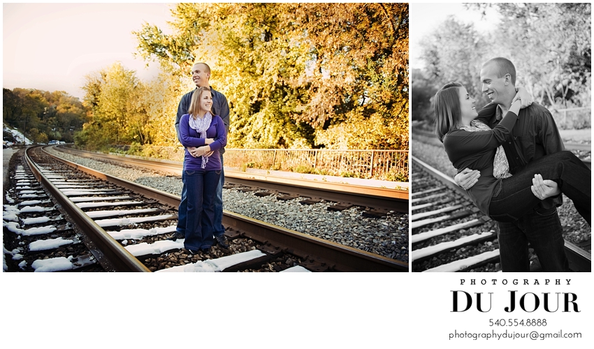 Amanda + Nick Engaged: Loudoun County Engagement Photographer