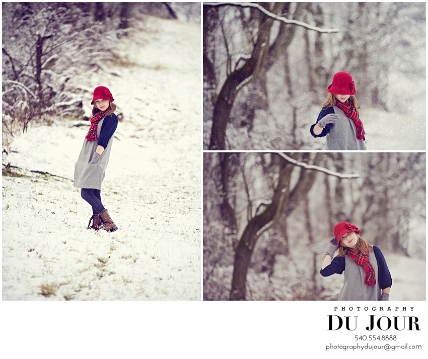 A colorful winter session: Northern Virginia Photographer