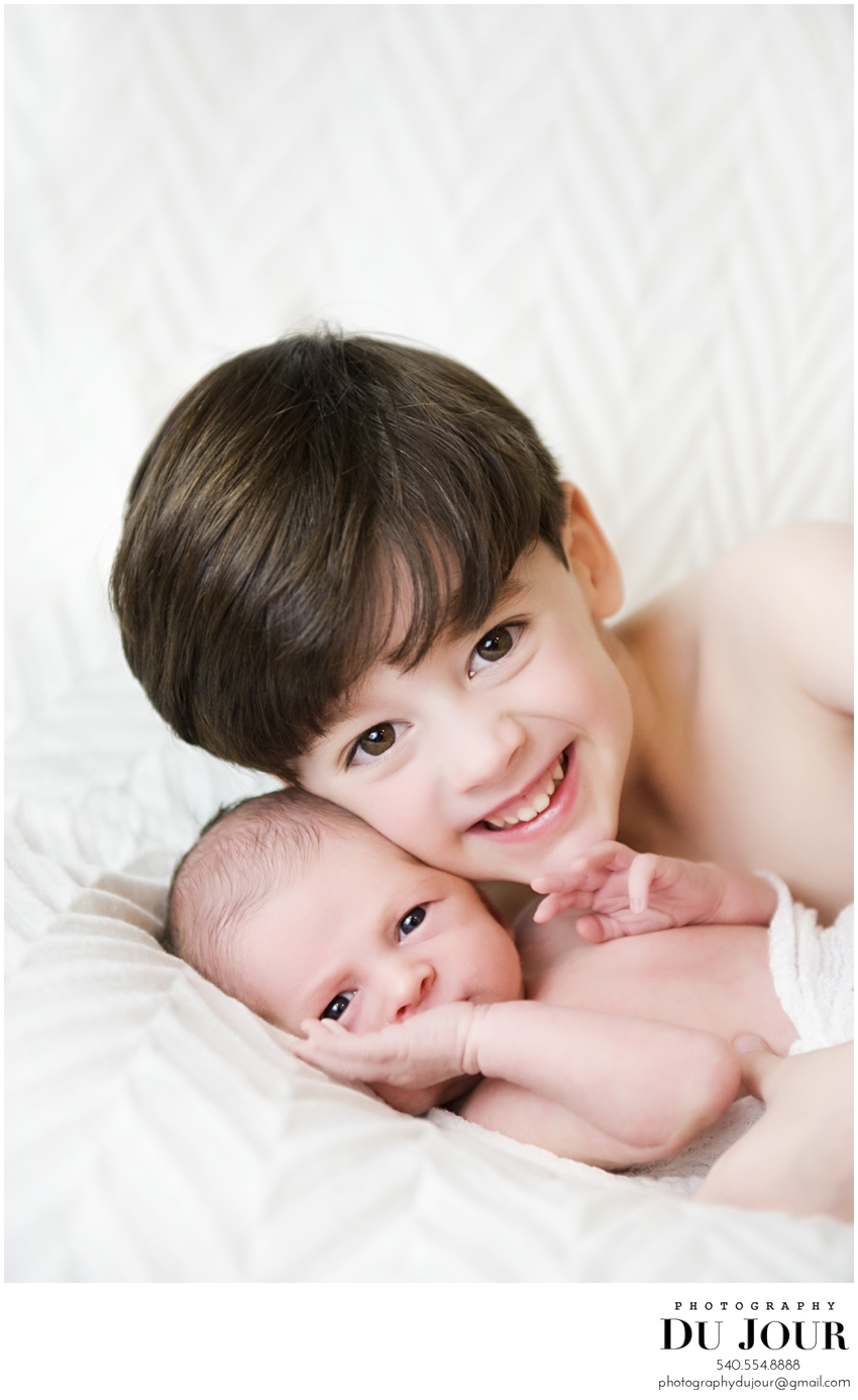 Somebody’s a big brother: Loudoun County Newborn Photographer, Virginia Baby Photographer