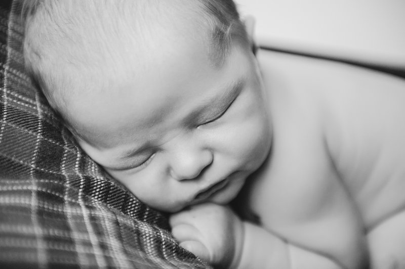 Mr. “C” is cute as can be: Ashburn Newborn Photographer